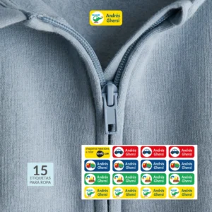 Etiquetas Para Ropa con Diseño