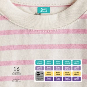 Etiquetas Para Ropa Medianas