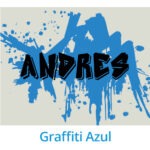Graffiti-Azul