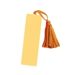 Marcador amarillo con naranja